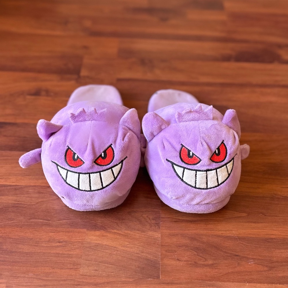 Gengar Plush Slippers Pokémon